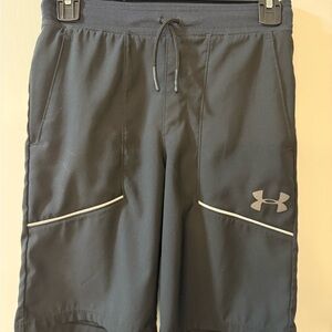Under Armour Boys Black Shorts